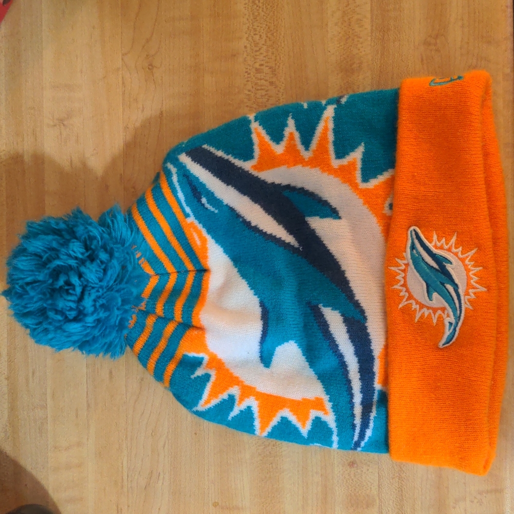 Men's Miami Dolphins Winter Hat